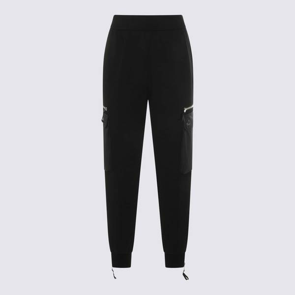 MOOSE KNUCKLES Cotton Pants - Black