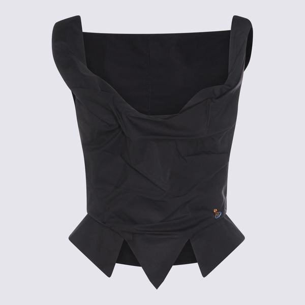 Vivienne Westwood Cotton Orb Top - Black
