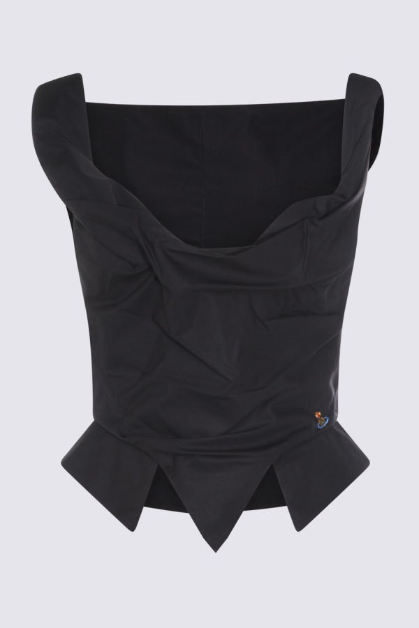 Vivienne Westwood Cotton Orb Top - Black