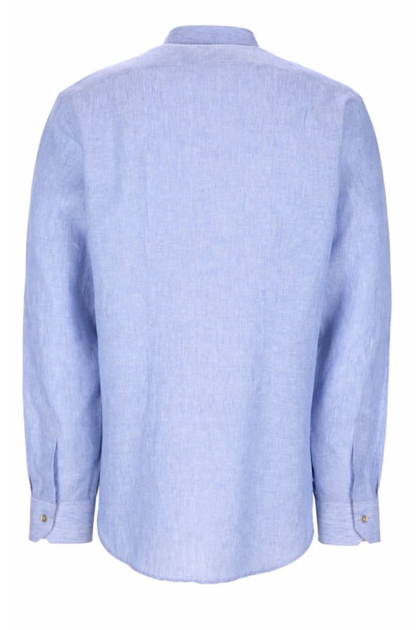 PAUL SMITH Camicia In Lino Shirt - Blue