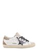 Golden Goose Super Star Classic With Spur Leather Sneakers - Optic White Seedpearl Black Go - Thumbnail 1