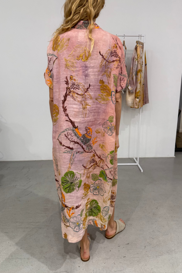 BOKJA Linen Tent Paradise Dress - Paradise Pink