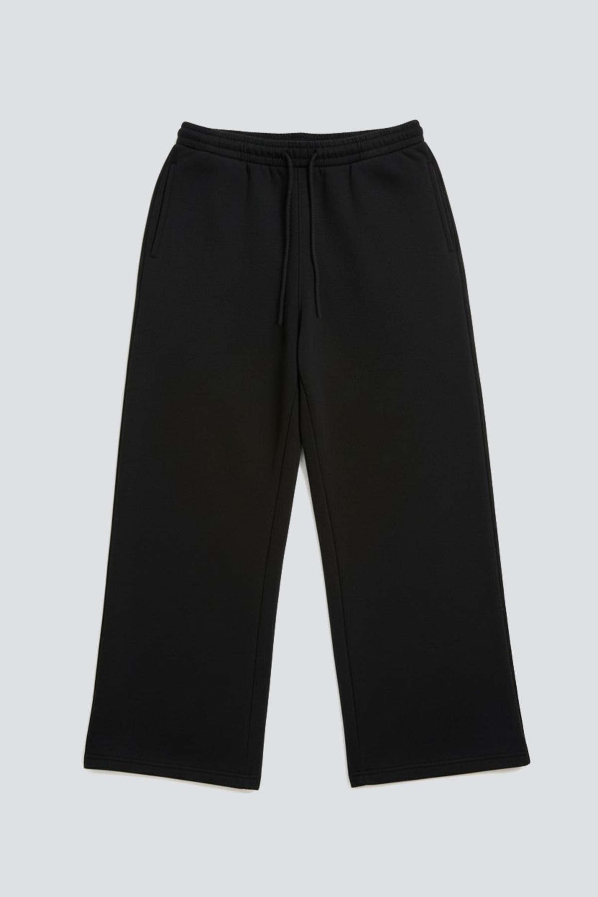 Assembly Black Fleece Straight Leg Sweatpant - Black - Image 2 of 8