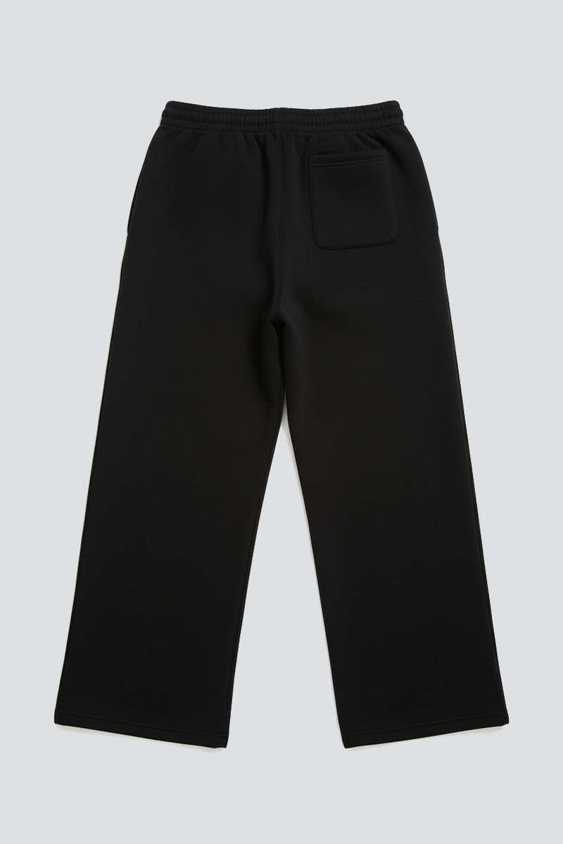 Assembly Black Fleece Straight Leg Sweatpant - Black