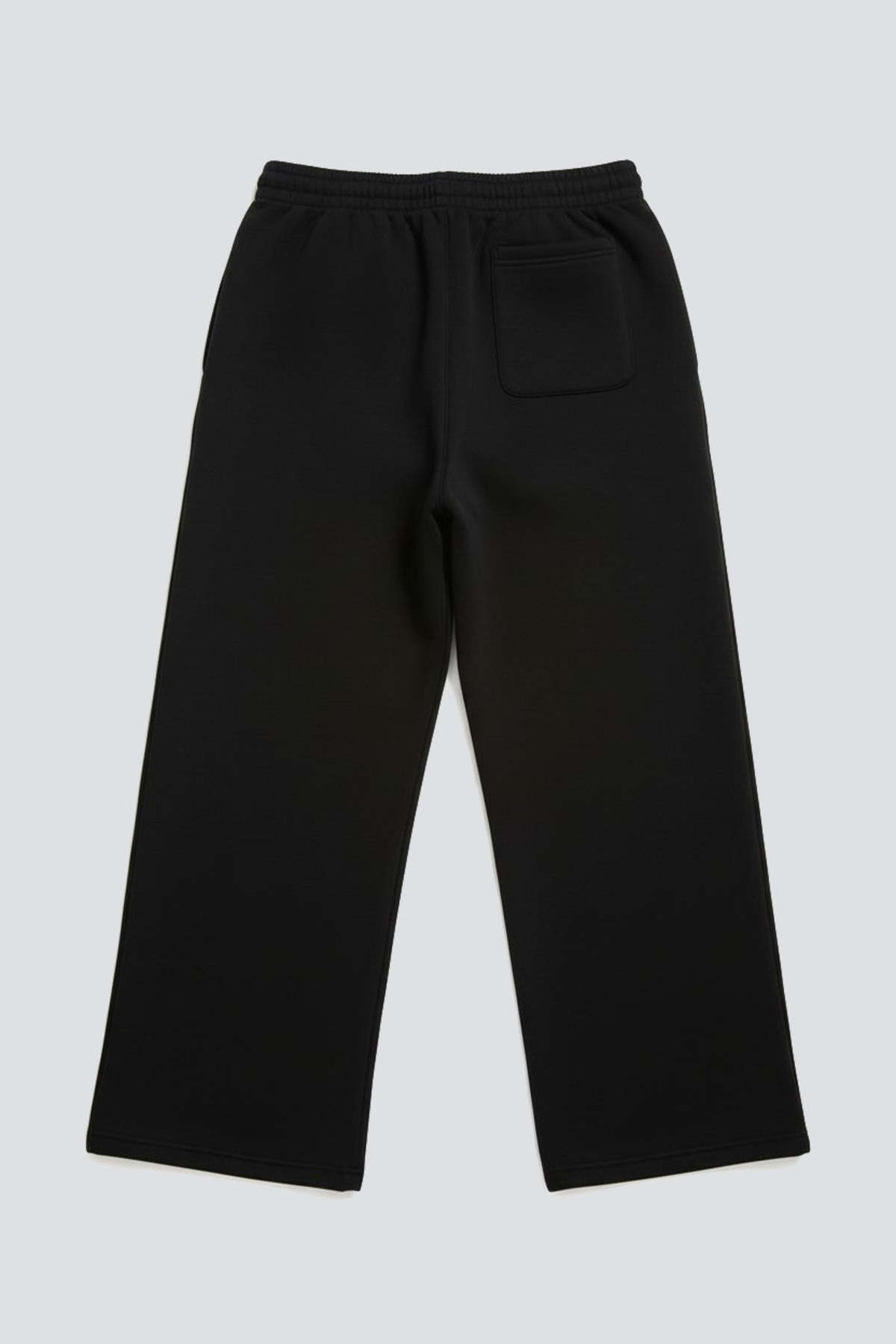 Assembly Black Fleece Straight Leg Sweatpant - Black - Image 3 of 8