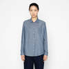 Naked & Famous Judy Shirt (Chambray With Multicolour Neps) - Thumbnail 1