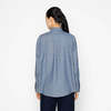 Naked & Famous Judy Shirt (Chambray With Multicolour Neps) - Thumbnail 3