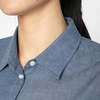 Naked & Famous Judy Shirt (Chambray With Multicolour Neps) - Thumbnail 4