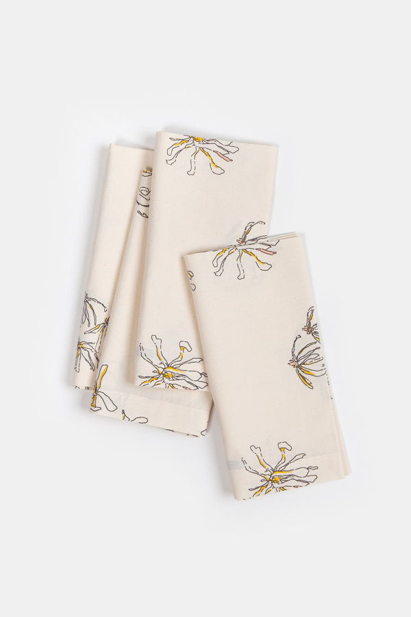 Erica Tanov Cotton Napkin Set in Stellata