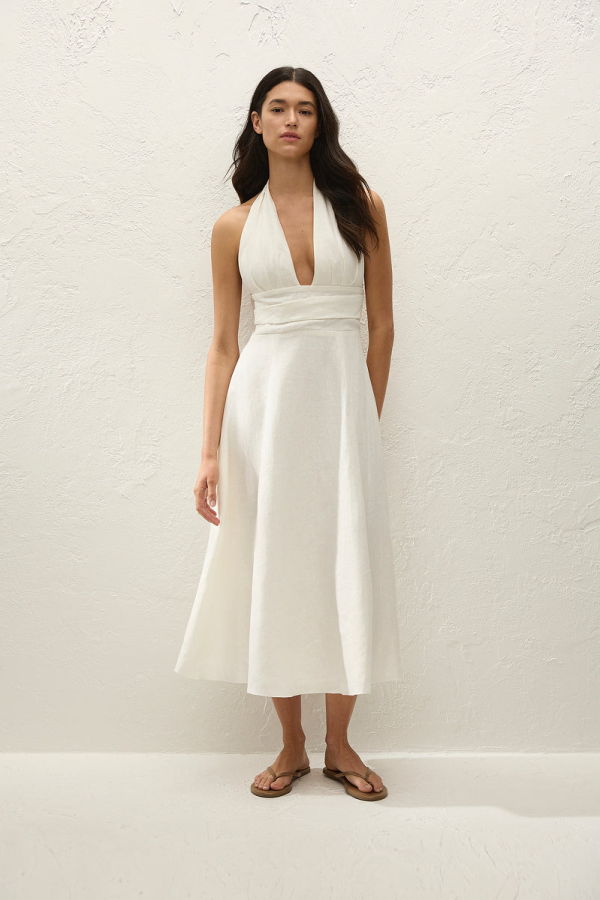 Faithfull The Brand Bianca Midi Dress