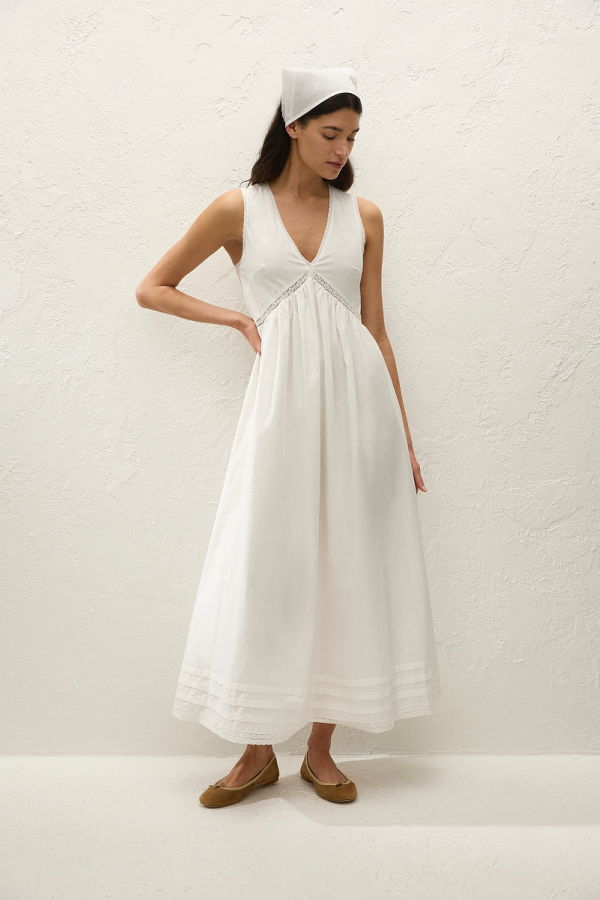 Faithfull The Brand Fiora Midi Dress