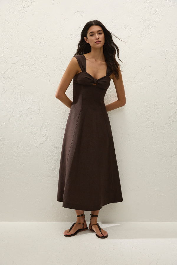 Faithfull The Brand Pallida Midi Dress