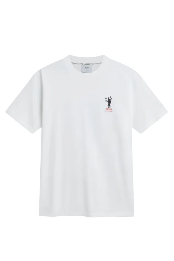 Percival Carlo Mixologist Tee - White