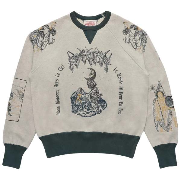 Samuel Zelig La Luna Crewneck Sweatshirt Samuel Zelig La Luna Crewneck Sweatshirt