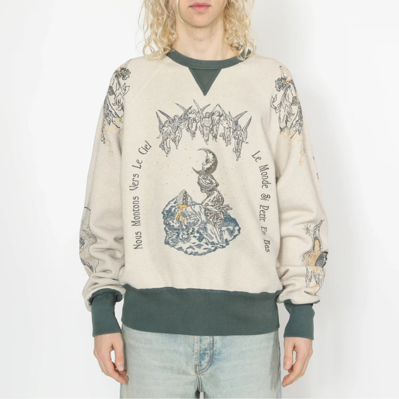 Samuel Zelig La Luna Crewneck Sweatshirt