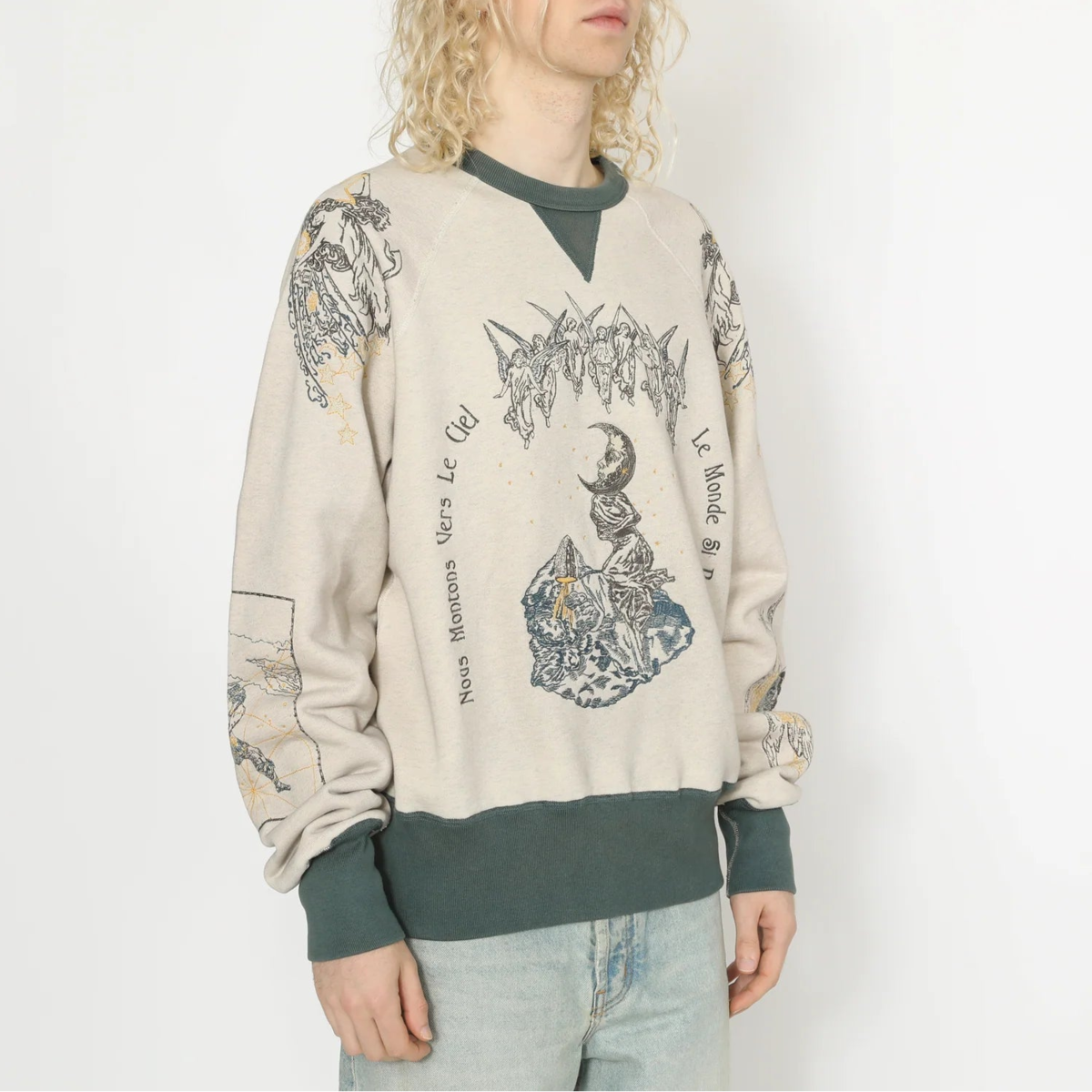 Samuel Zelig La Luna Crewneck Sweatshirt - Image 4 of 4