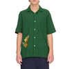 PALMES Ramus Camp Collar Shirt - Green - Thumbnail 2