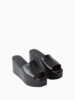 Rachel Comey Ferow Wedge Sandal - Black - Thumbnail 1