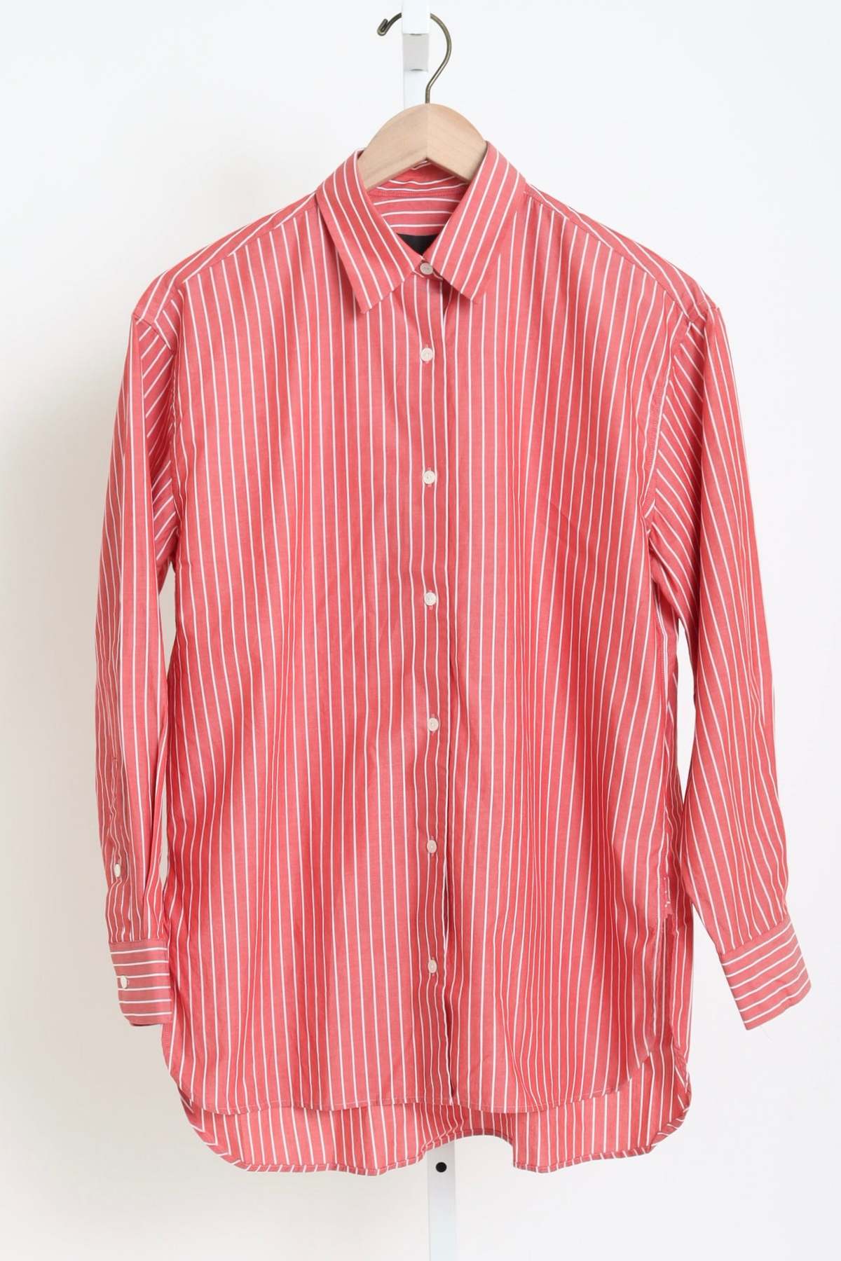 Nili Lotan Yorke Striped Cotton Shirt - Image 1 of 3