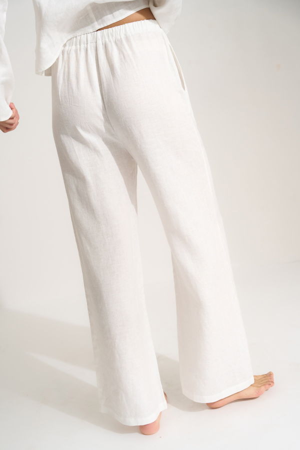 Be Idle The Linen Drawstring Pant