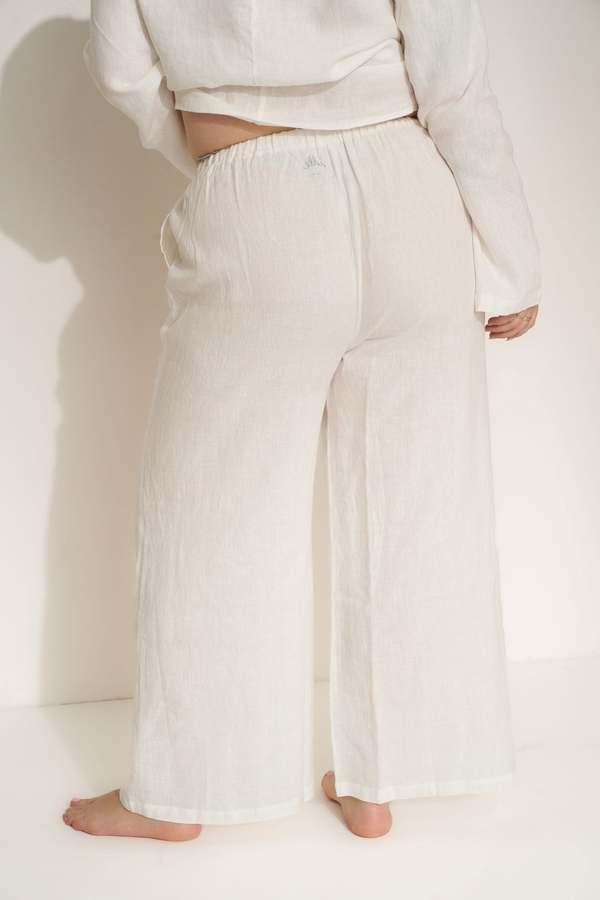 Be Idle The Linen Drawstring Pant