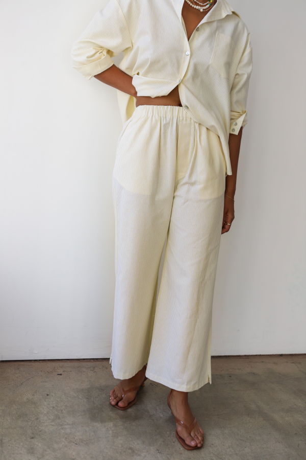 Be Idle The Pinstripe Boxer Pant