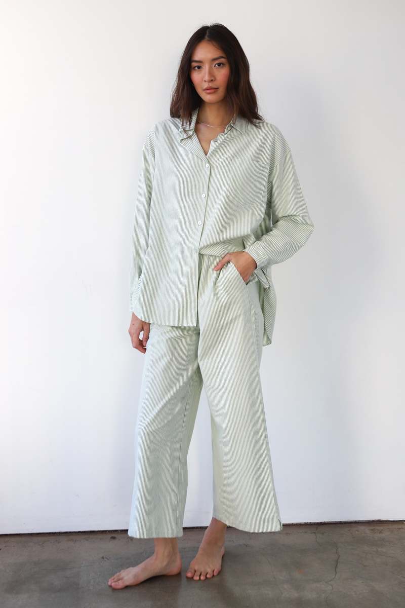 Be Idle The Pinstripe Boxer Pant