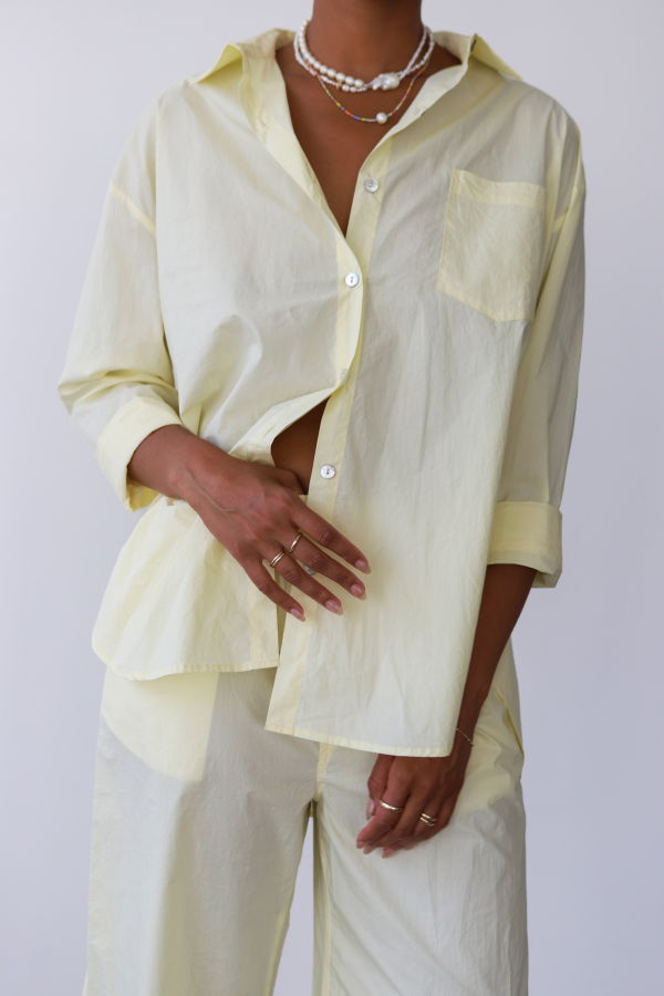 Be Idle The Poplin Button Down