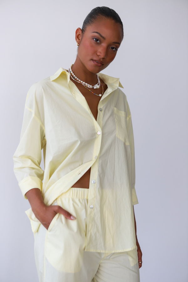 Be Idle The Poplin Button Down