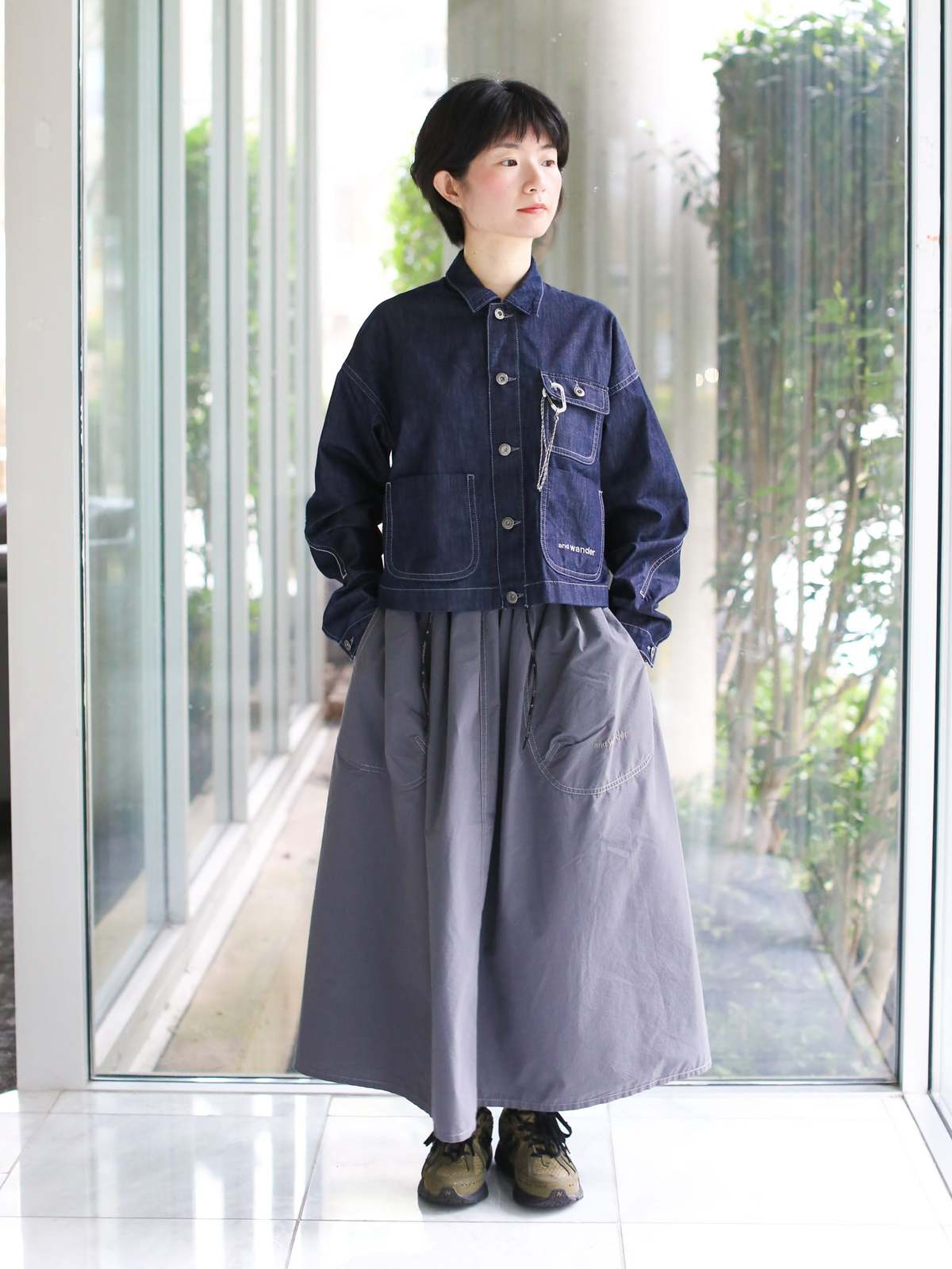 and wander CORDURA Cotton Rip Skirt - Image 5 of 14