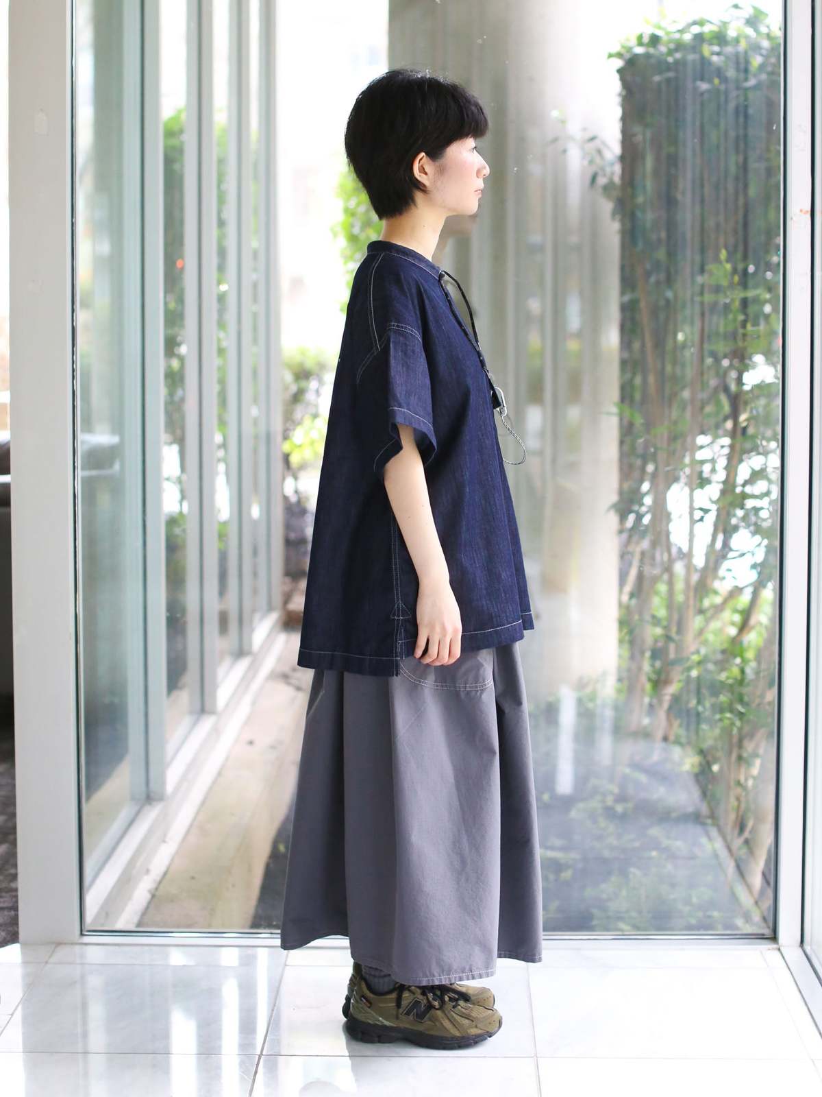 and wander Dry Easy Denim Shirt - Image 4 of 13