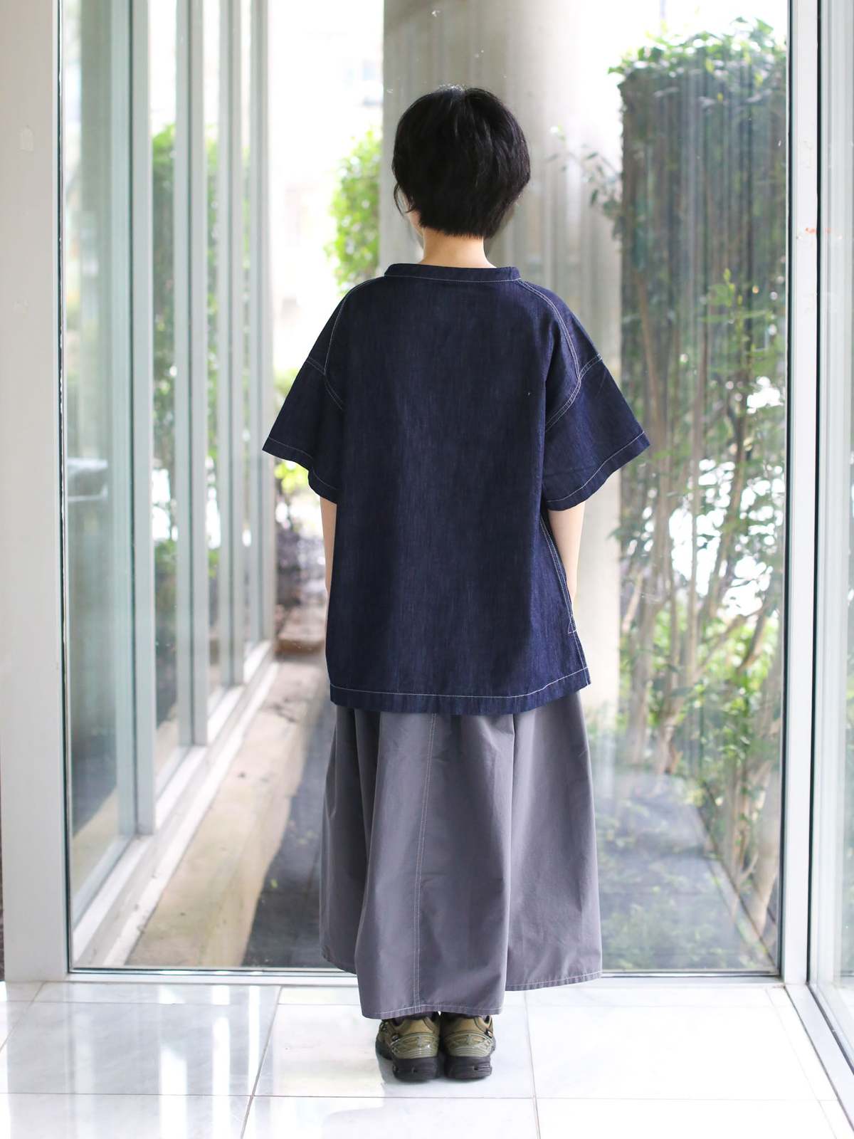 and wander Dry Easy Denim Shirt - Image 6 of 13