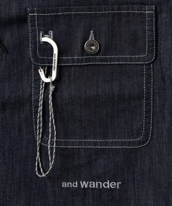 and wander Dry Easy Denim Shirt