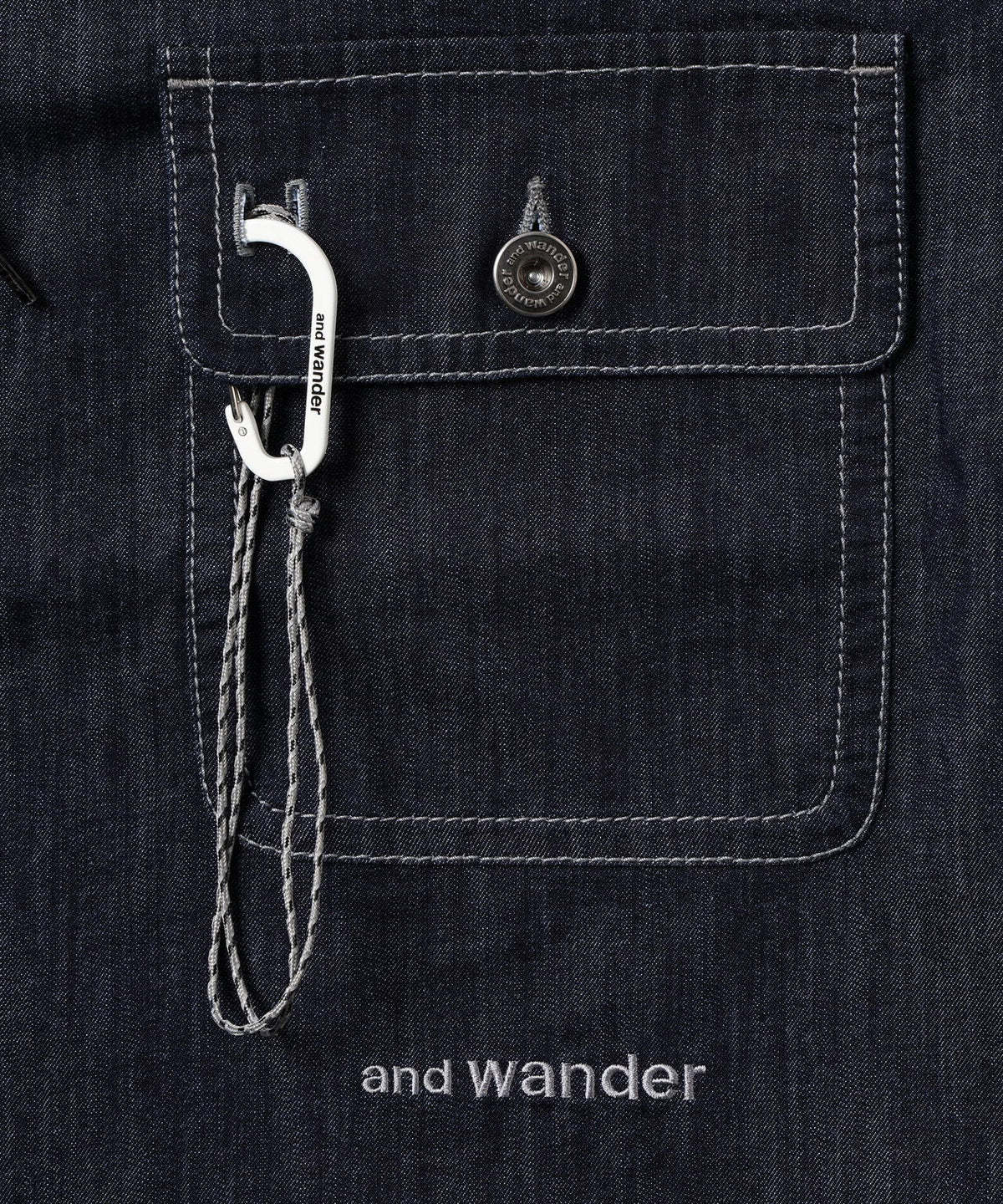 and wander Dry Easy Denim Shirt - Image 10 of 13