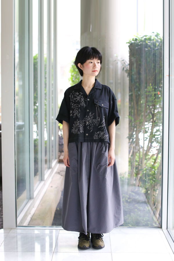 and wander Reflective Embroidery Shirt