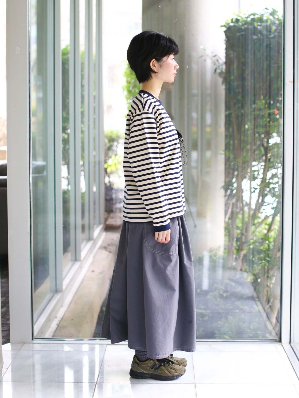 and wander Stripe Long-Sleeve Pullover Shirt - Image 2 of 4