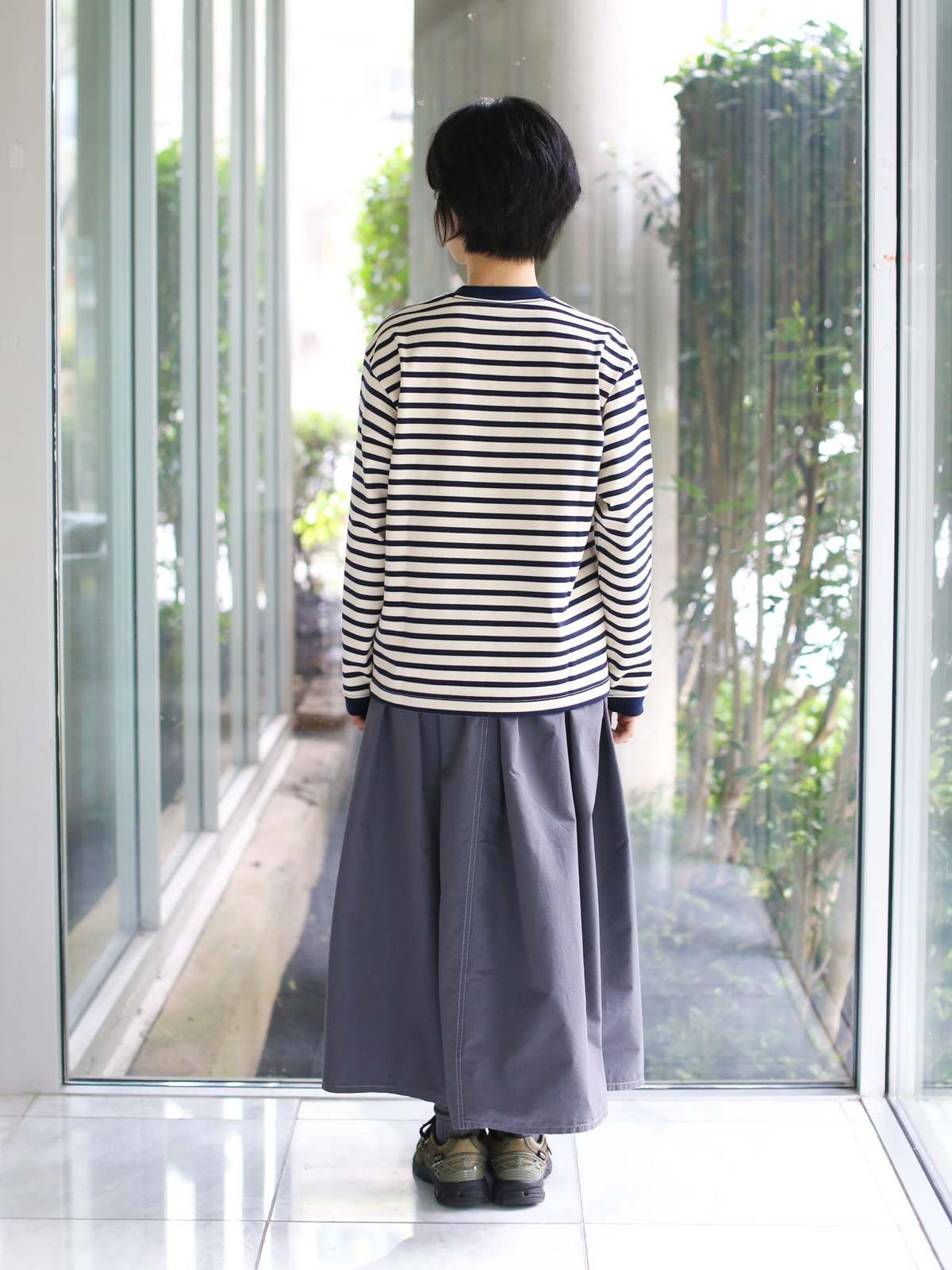 and wander Stripe Long-Sleeve Pullover Shirt - Image 3 of 4