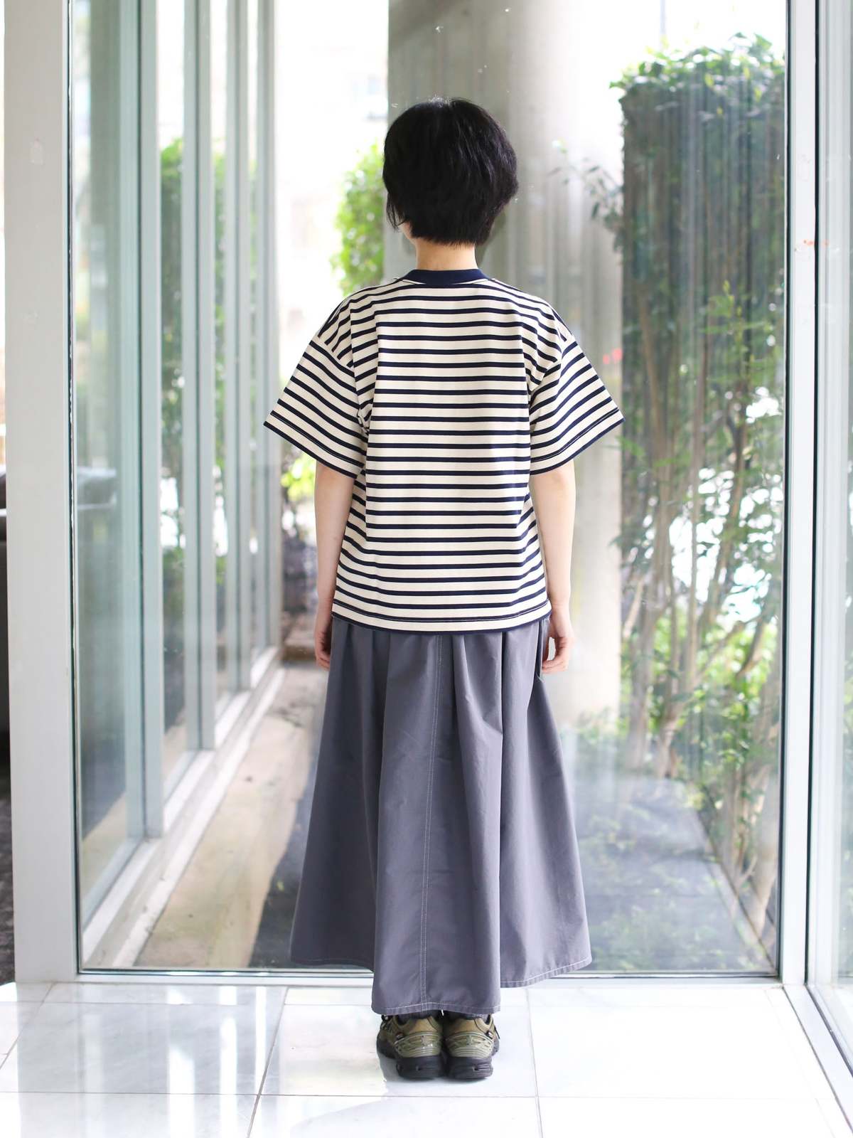 and wander Stripe Short-Sleeve Pullover Shirt - Image 3 of 4