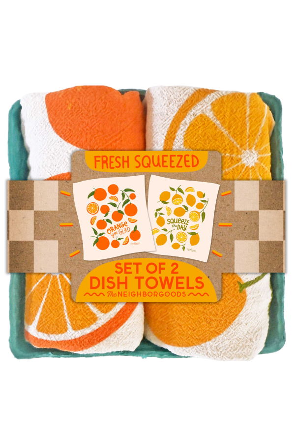 The Neighborgoods Fresh Squeezed Dish Towel Set of 2
