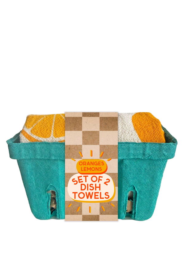 The Neighborgoods Fresh Squeezed Dish Towel Set of 2