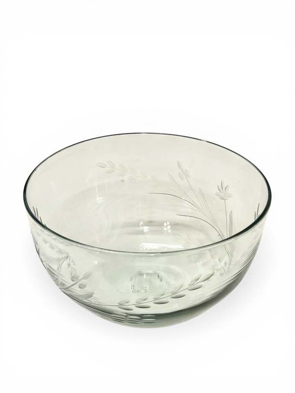 Villa Lua Home Hand-Etched Serving Bowl Villa Lua Home Hand-Etched Serving Bowl