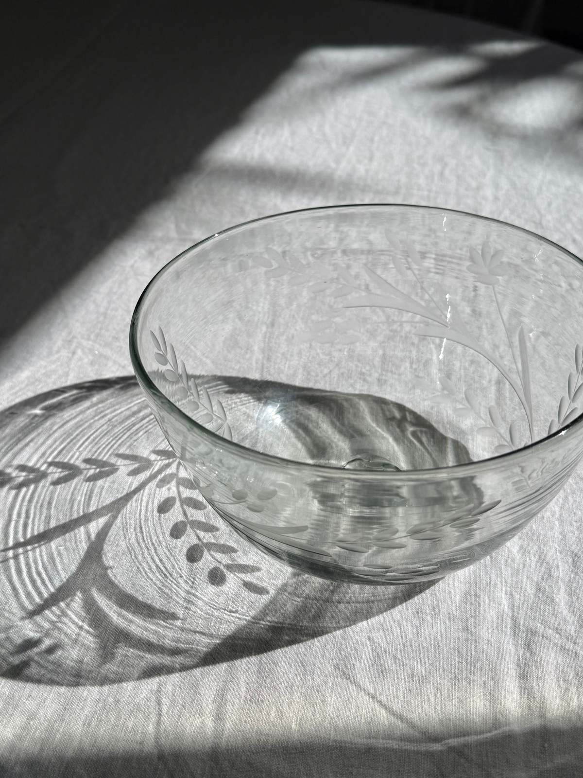 Villa Lua Home Hand-Etched Serving Bowl - Image 2 of 6