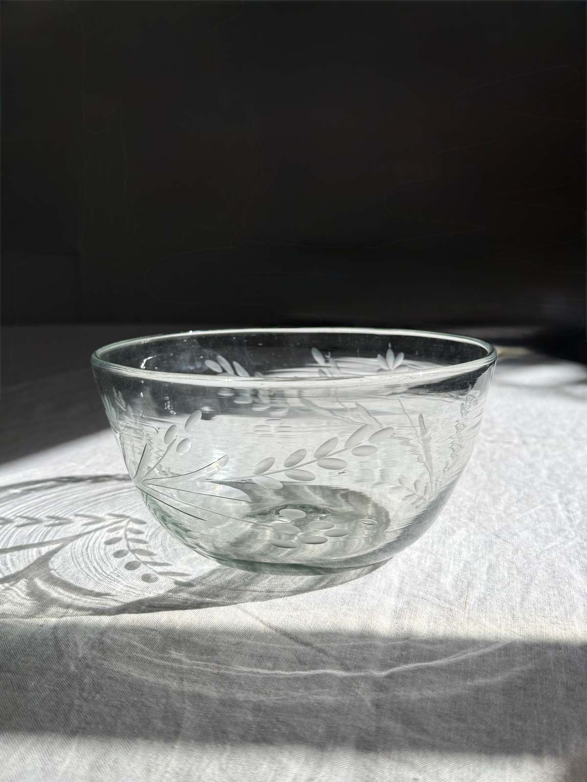 Villa Lua Home Hand-Etched Serving Bowl - Image 3 of 6