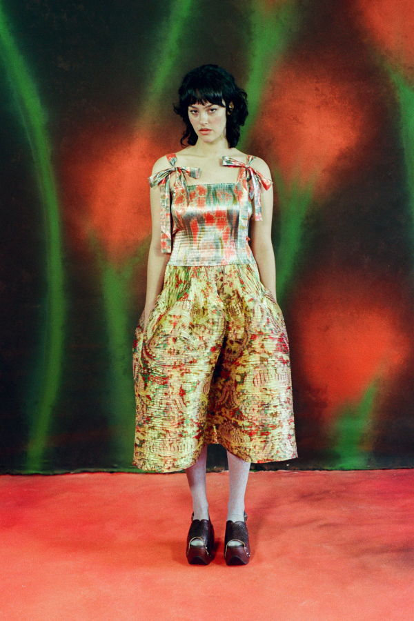 Julia Heuer Kenza Skirt in Jim Short Length