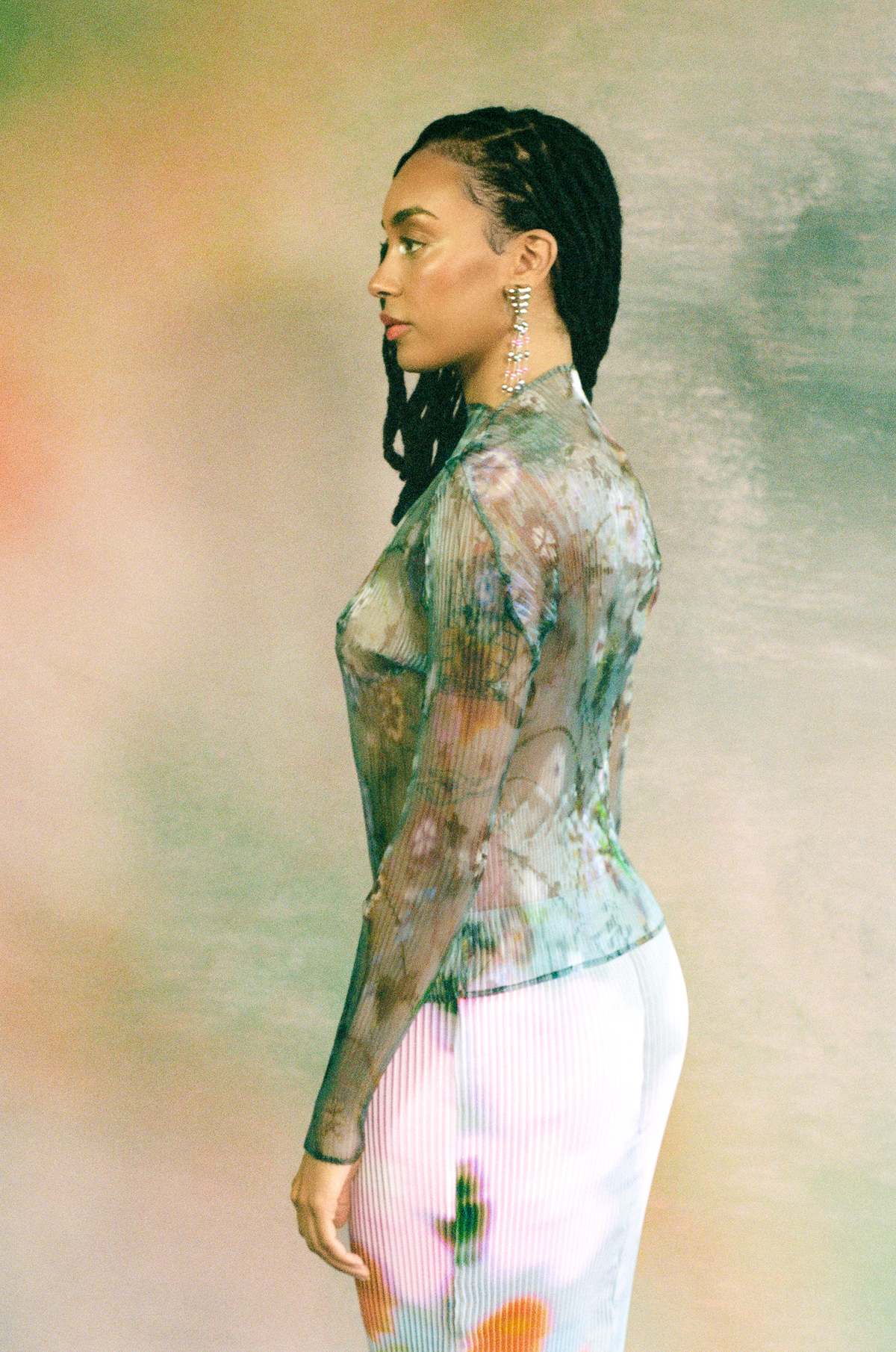 Julia Heuer Lee Top - Transparent Frances - Image 5 of 8