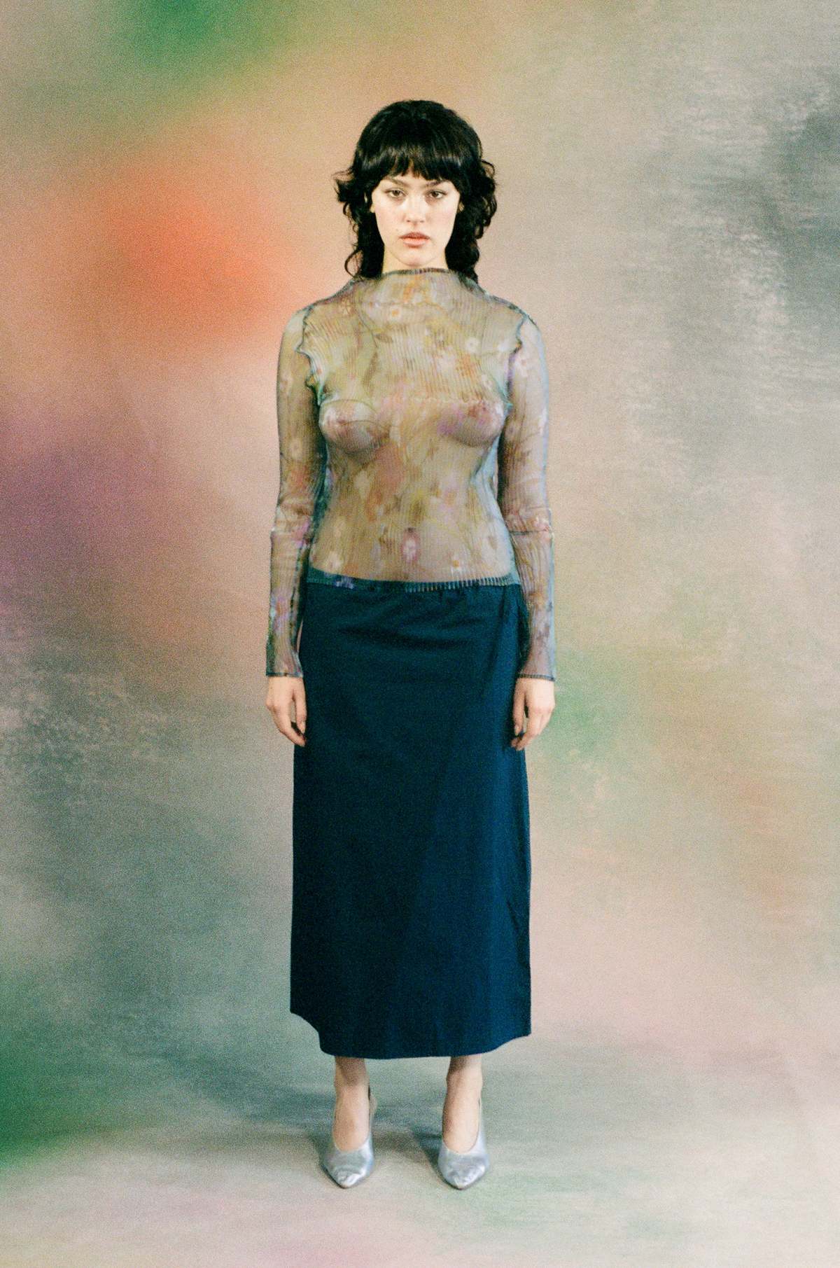 Julia Heuer Lee Top - Transparent Frances - Image 8 of 8