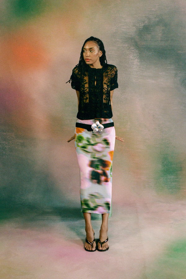 Julia Heuer Milla Skirt in Maris