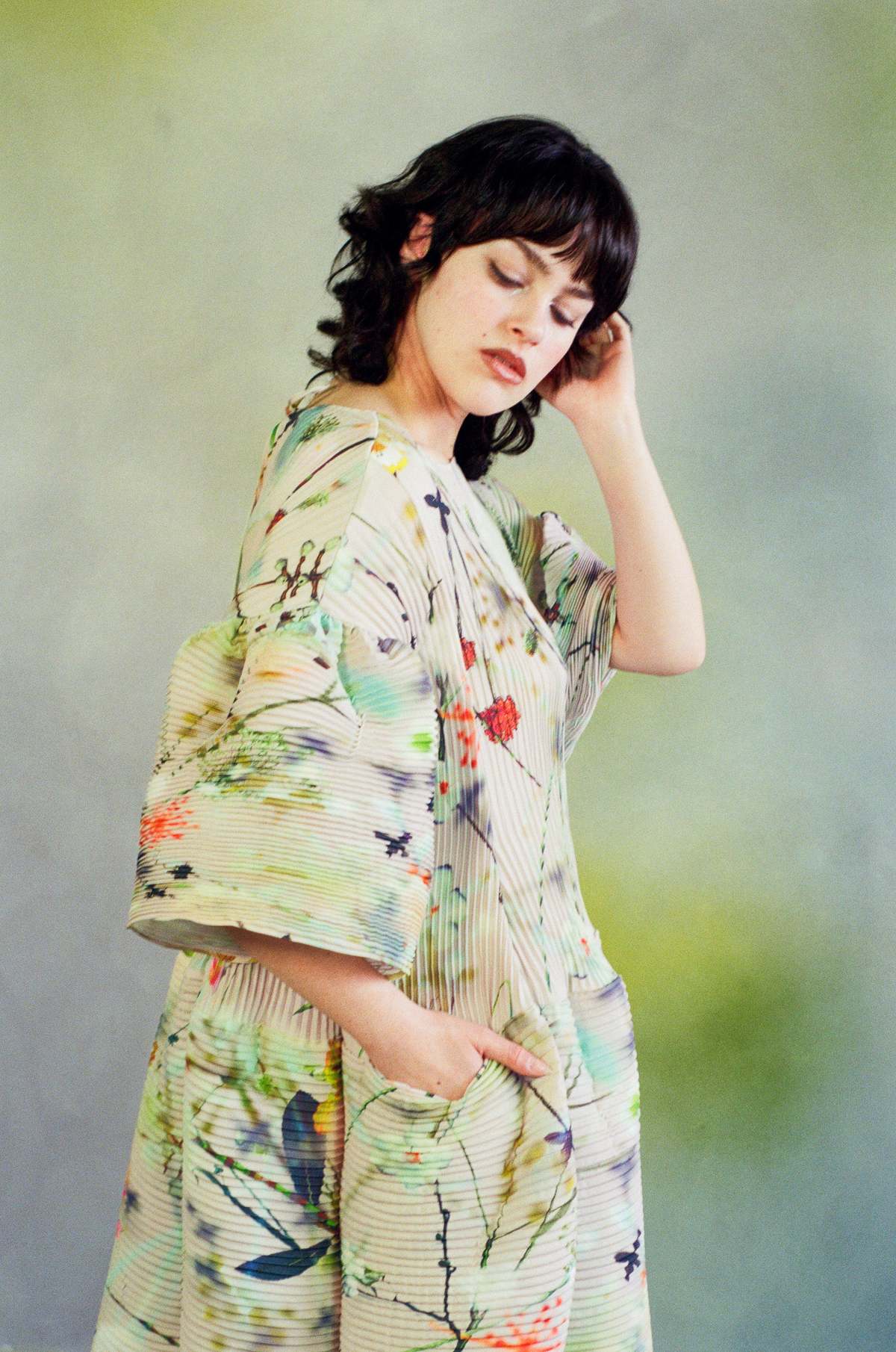 Julia Heuer Theckla Dress in Frances - Image 2 of 4