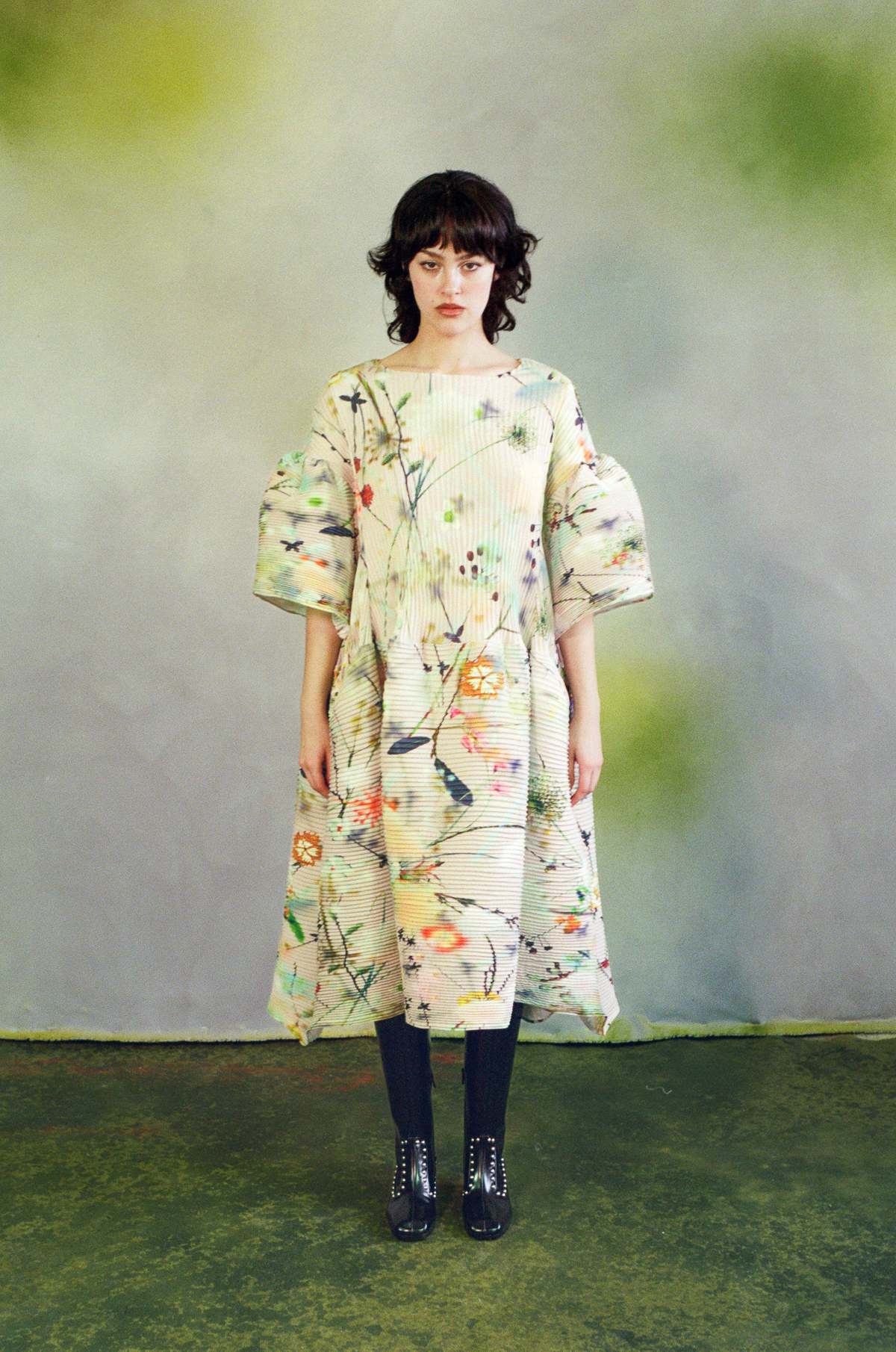 Julia Heuer Theckla Dress in Frances - Image 3 of 4