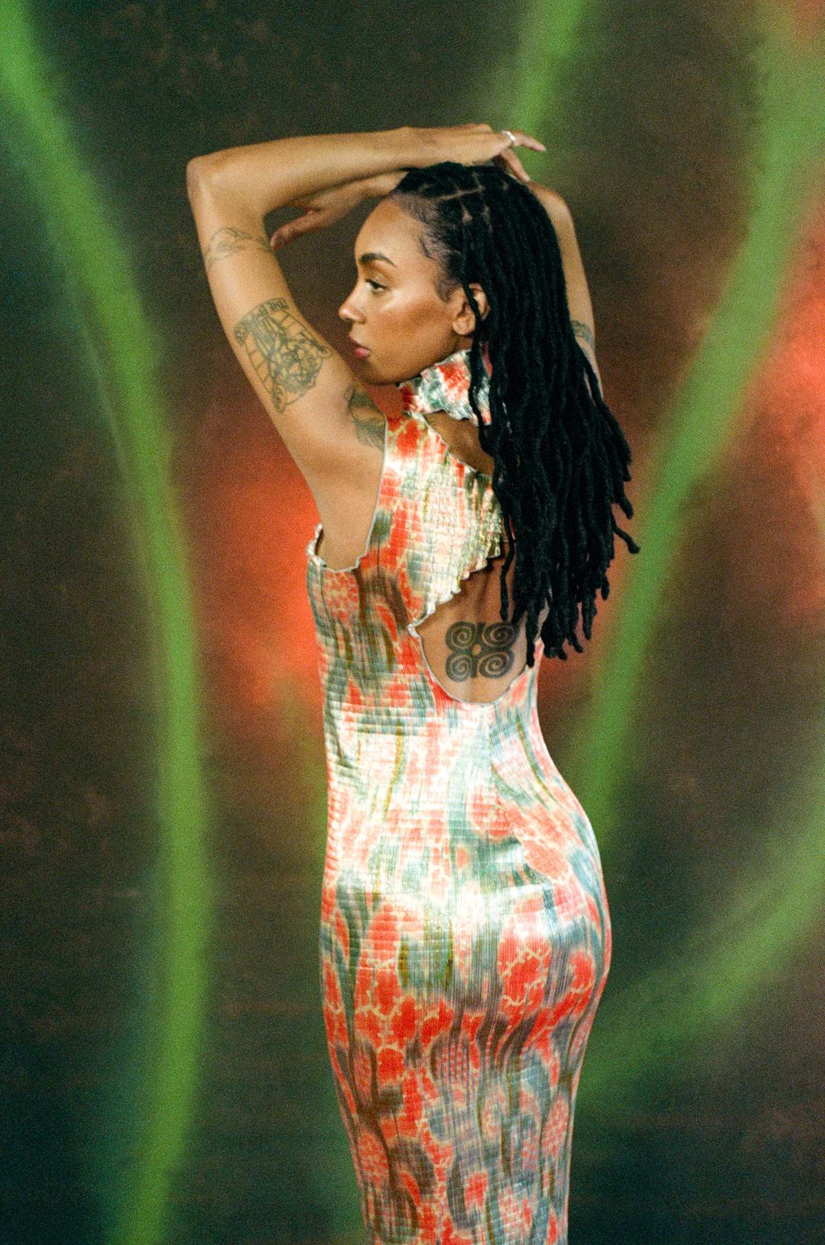 Julia Heuer Tito Dress in Gallia 3 - Image 3 of 8